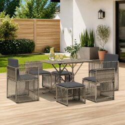 Outdoor 7 Piece Garden Dining Set to Enhance Your Space