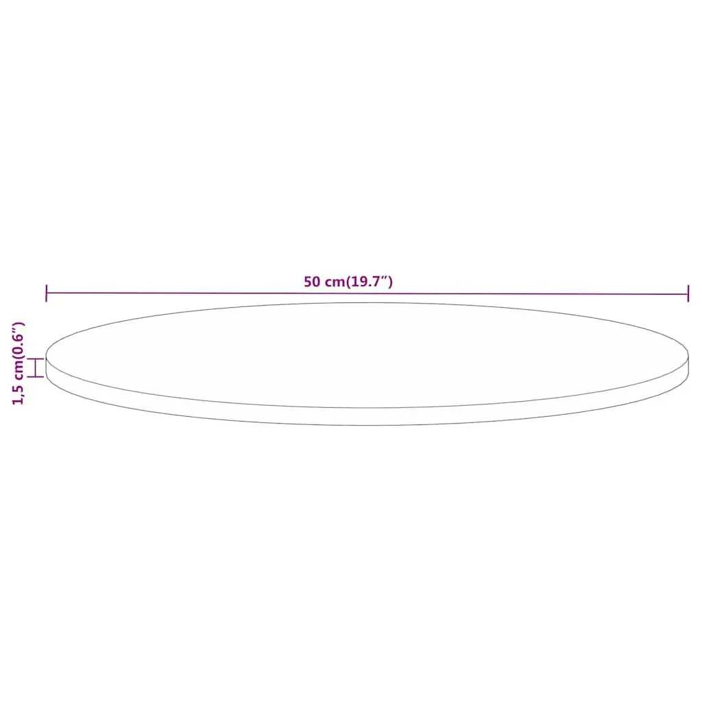 50cm Round Table Top
