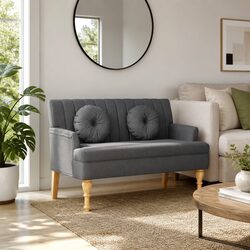 Upgrade Your Space with a Grey Padded Bench