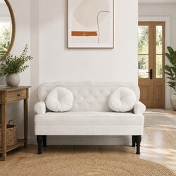 Stylish Velvet Seating Bench for Enhanced Comfort