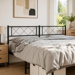 Enhance Your Bedroom with a Black Metal Headboard