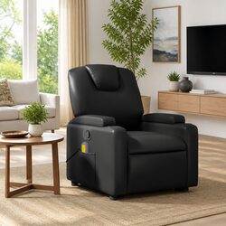 Comfortable Massage Recliner Armchair with USB Connection