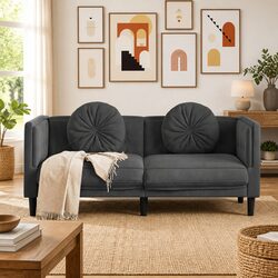 Enhance Your Living Room with a Grey Velvet Sofa