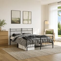 Stylish Black Metal Bed Frame to Elevate Your Bedroom