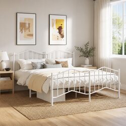 Elevate Your Bedroom with a Stylish Metal Bed Frame
