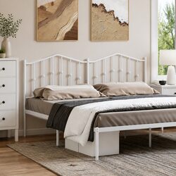 Elegant Black Metal Headboard for Your Bedroom - 180 cm