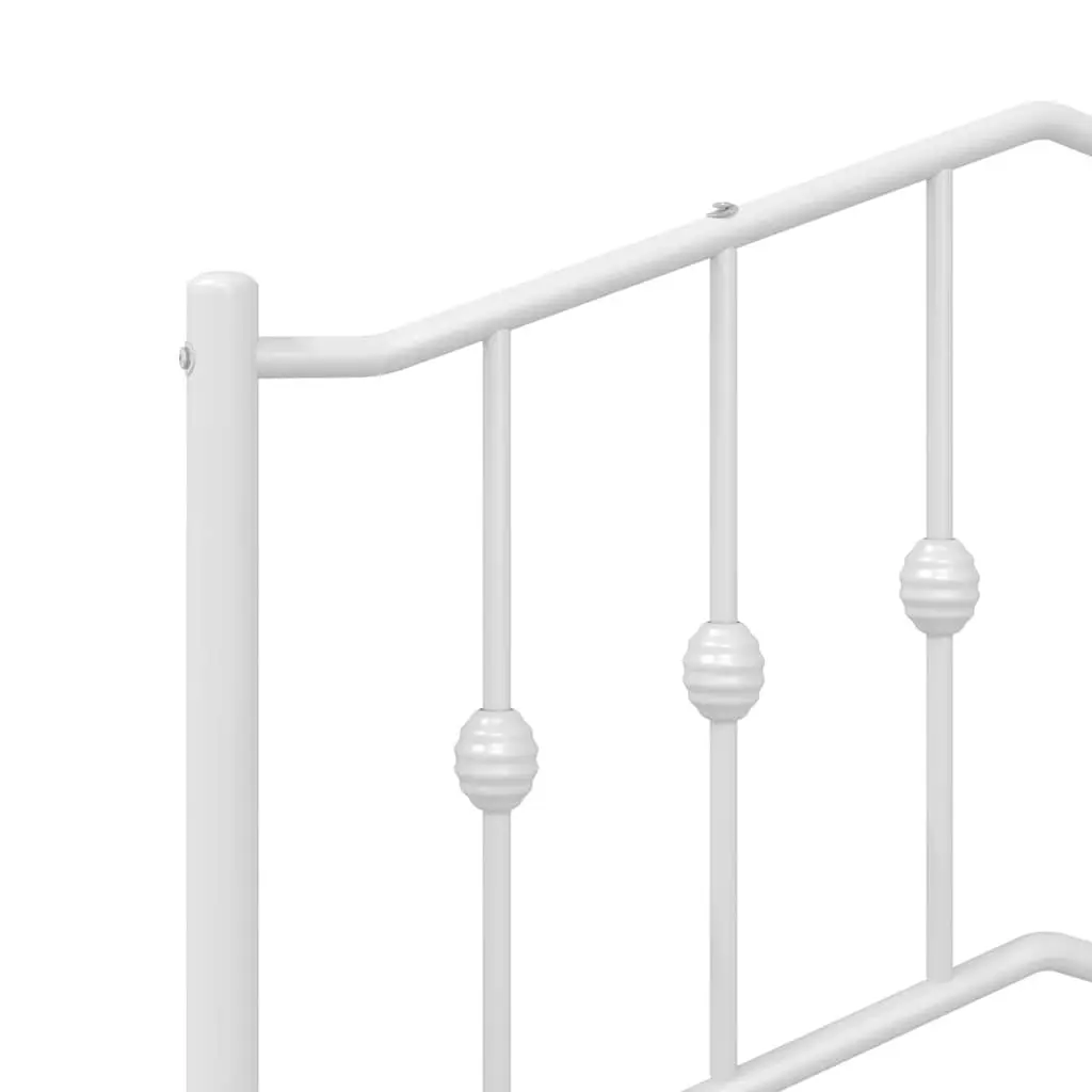 Metal Headboard 180cm Sturdy Steel Construction Provides Back Support for Bedroom Furniture