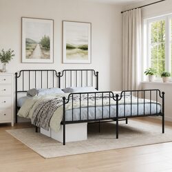 Upgrade Your Bedroom with a Sturdy King Metal Bed Frame