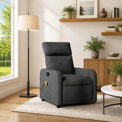 Dark Grey Massage Recliner Chair Enhancing Your Space