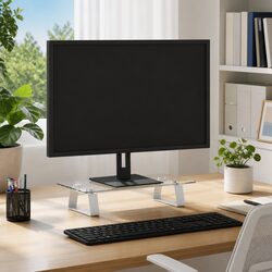 Elegant Monitor Riser to Enhance Your Workspace