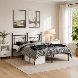 Transform Your Bedroom with This Stylish Black Bed Frame