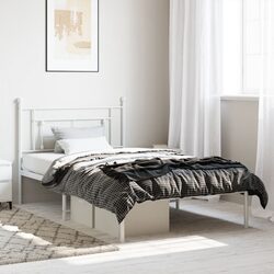 Transform Your Bedroom with This Elegant Metal Bed Frame
