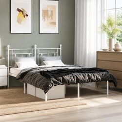Elegant Metal Bed Frame for a Beautiful Bedroom Space