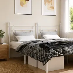 Transform Your Bedroom with a White Metal Headboard