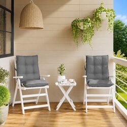 Outdoor Garden Lowback Chair Cushions - Stylish Comfort