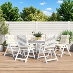 Elevate Your Space with Cream Lowback Chair Cushions