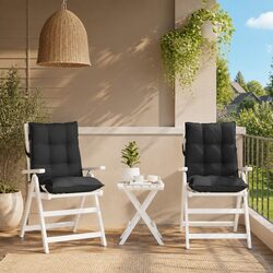 Enhance Your Space with Black Oxford Fabric Chair Cushions