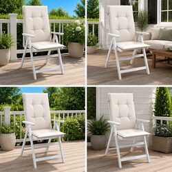 Comfortable Highback Chair Cushions for Outdoor Spaces