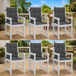 Enhance Your Space with Lowback Chair Cushions Set of 6