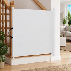 Create Secure Spaces with the Retractable Pet Gate