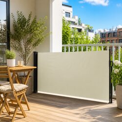 Elevate Your Outdoor Space with a Cream Side Awning