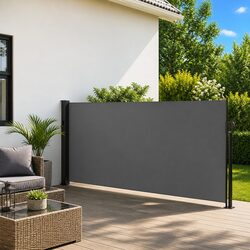 Outdoor Garden Awning 100x300cm Anthracite Shade
