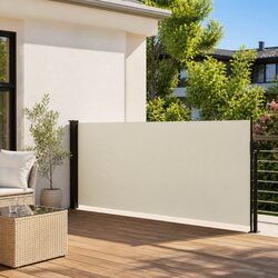 Cream Retractable Awning