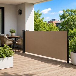 Enhance Your Outdoor Oasis with a Retractable Side Awning 120x500 cm
