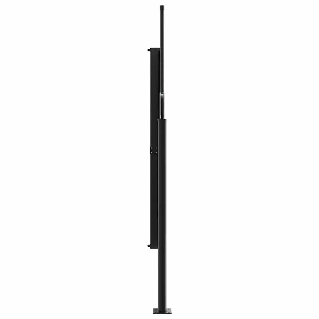Retractable Side Awning 180 x 600 cm Outdoor Privacy Screen Water and UV Resistant Fabric