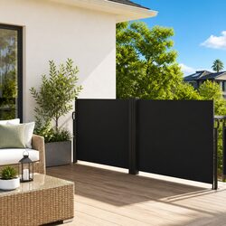 Enhance Your Outdoor Space with a Black Retractable Awning