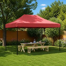 Enhance Your Outdoor Events with This Burgundy Party Tent