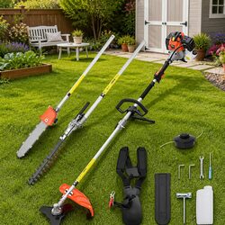 Enhance Your Garden with the 4-in-1 Brush Cutter