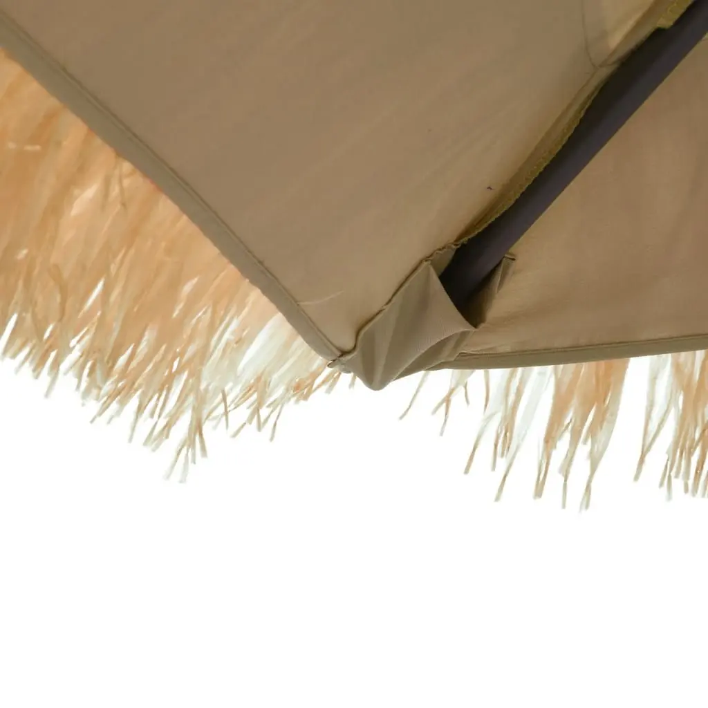 Garden Parasol 388x388x248cm Crank Mechanism Brown