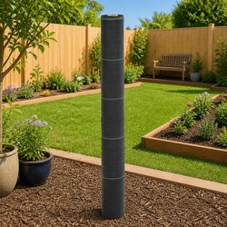 Weed Membrane Black 1x150 m PP Landscape Fabric Garden Weed Control Mat