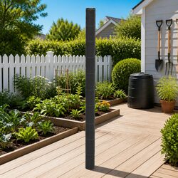 Weed Membrane Black Landscape Fabric 2x25m Garden Weed Control Suppressant Mat