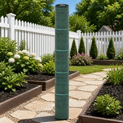 Enhance Your Garden with 1x100 m Green Weed Membrane
