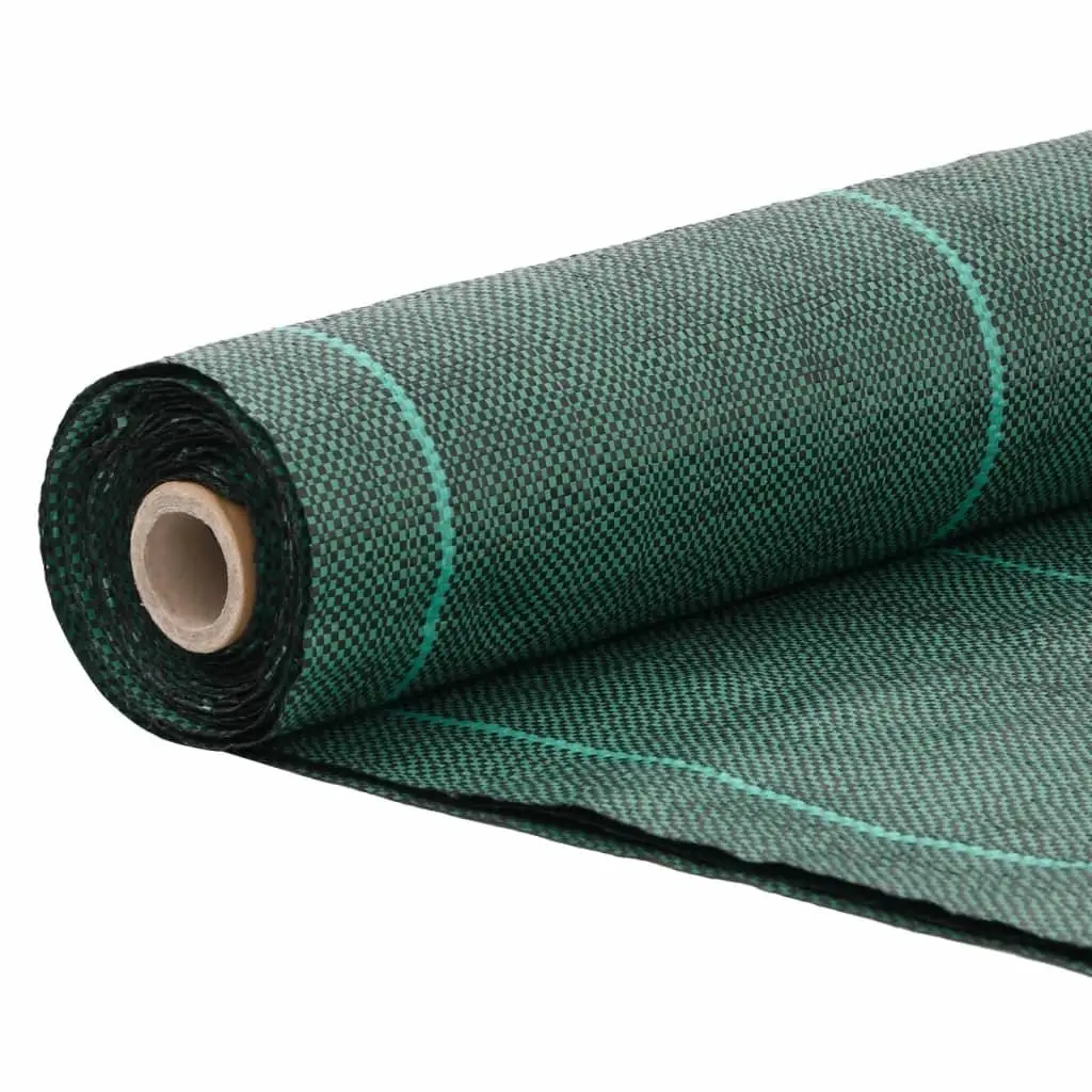Weed Control Fabric 2x100m Green Durable Polypropylene Landscape Membrane