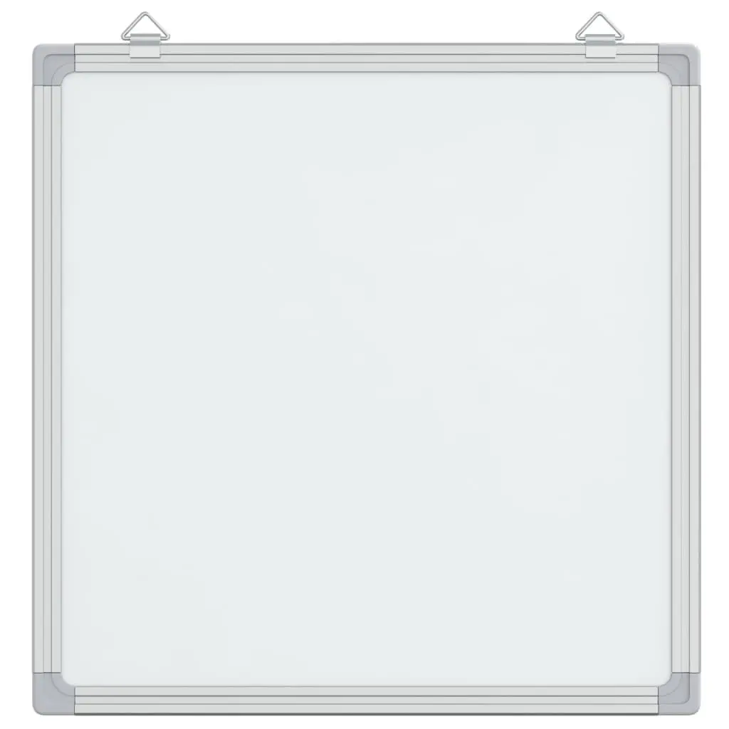 Magnetic Whiteboard 60x60cm Wall Mount Smooth Lacquer-Coated Writing Surface