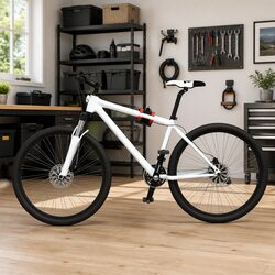 Wall Mounted Bike Repair Stand Foldable Bicycle Maintenance Workbench Storage