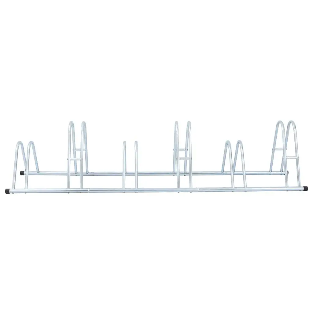 Bicycle Stand for 6 Bikes Floor Freestanding Storage Rack Space Saving Parking