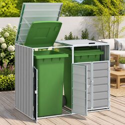 Enhance Your Garden Space with Double Bin Storage
