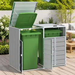 Enhance Your Garden Space with Double Bin Storage
