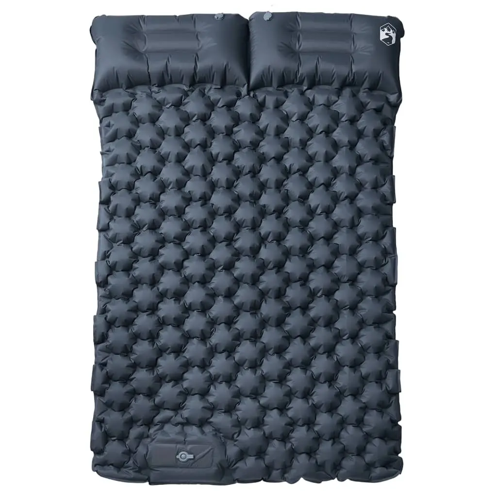 Self Inflating Camping Mattress 2 Person 8.5 cm Thickness Integrated Pillows