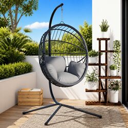 Elevate Your Space with a Hanging Egg Chair Stand