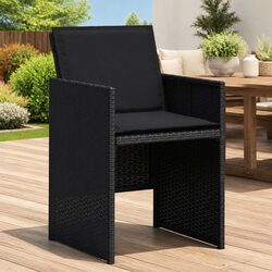 Enhance Your Patio with This Stylish 4-Piece Garden Chairs Set