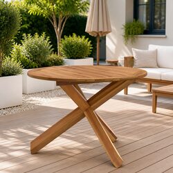Enhance Your Outdoor Space with a Solid Teak Garden Table
