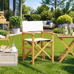 Elevate Your Space with a Cream Director's Chair