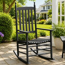 Enhance Your Space with a Stylish Black Rocking Chair