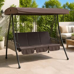 Enhance Your Outdoor Space with This Garden Swing Bench
