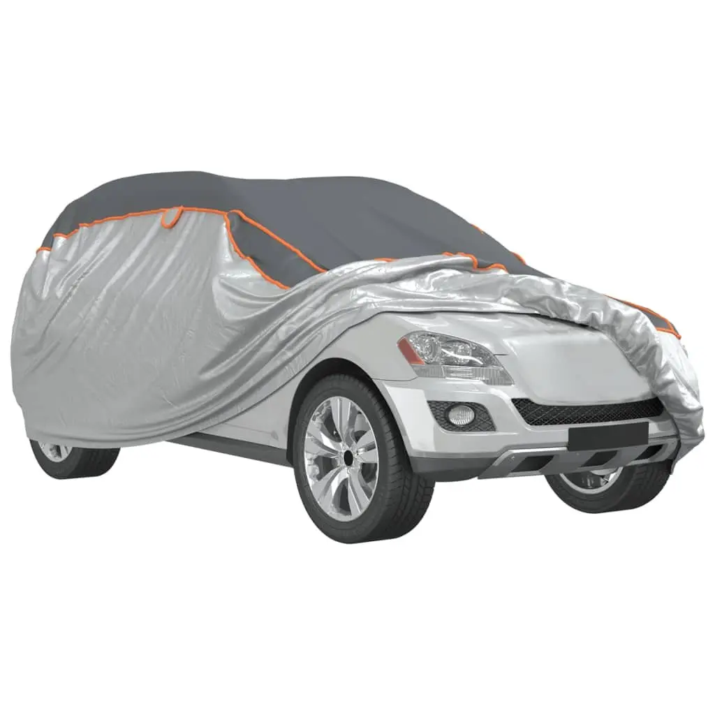 SUV Cover Full M Silver Grey Durable Hail Protection UV Resistant Scratch Rain Snow Dust